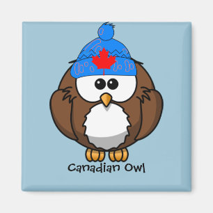Canadian Owl Magnet