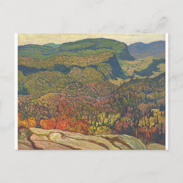 Canadian Painter Jackson Forest Wilderness Postcard (Front)
