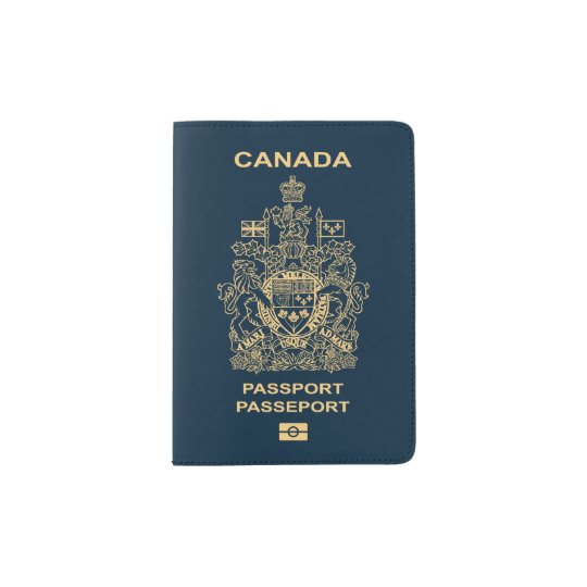 Canadian Passport Cover Zazzle Co Uk