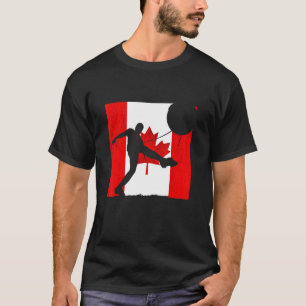 Canadian Pride Canada Soccer Team Maple Leaf Canad T-Shirt