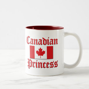 Canadian Princess Two-Tone Coffee Mug