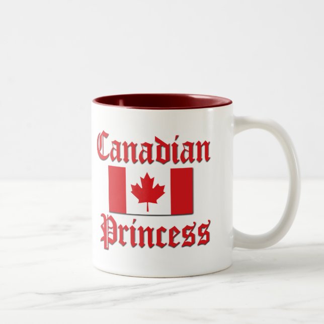 Canadian Princess Two-Tone Coffee Mug (Right)