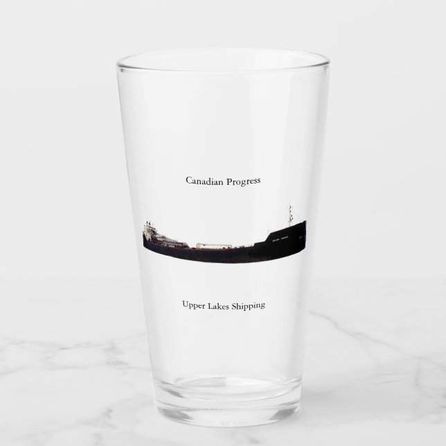 Canadian Progress glass (Front)