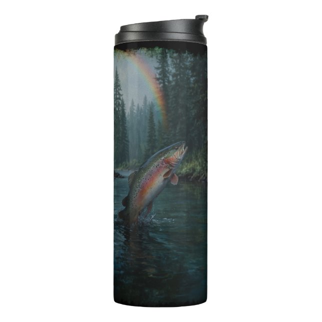 Canadian Rainbow Trout I Thermal Tumbler (Rotated Left)