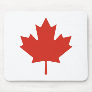 Canadian Red Maple Leaf Canada Mouse Mat