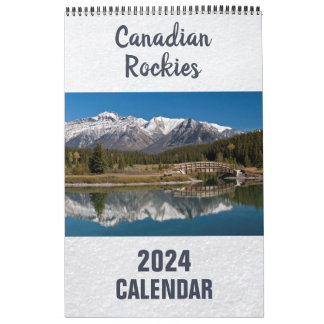 Canadian Rockies 2024 Calendar