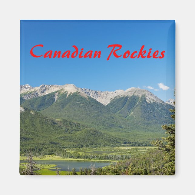Canadian Rockies Magnet (Front)