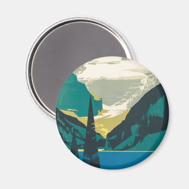 Canadian Rockies Magnet (Front/Back)