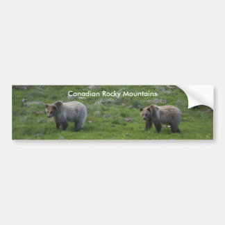 Canadian Rocky Mountains Bumper Sticker