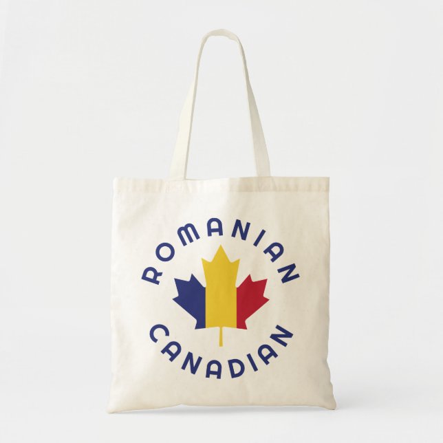 Canadian Romanian   Roots  Tote Bag (Front)