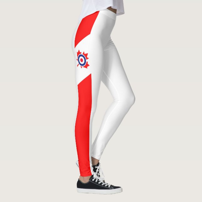 Canadian Roundel Decor on Leggings (Right)