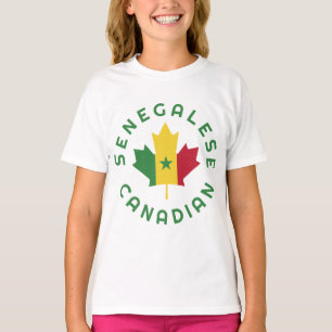 Canadian Senegalese   Roots T-Shirt