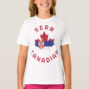 Canadian Serb   Roots  T-Shirt
