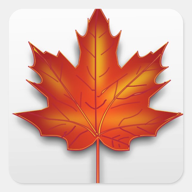 Canadian Sheet Square Sticker (Front)