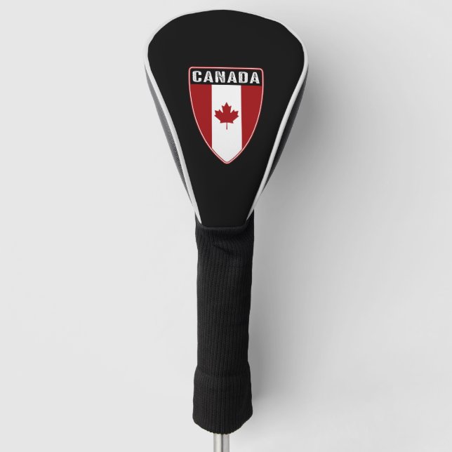 Canadian Shield Golf Head Cover (Front)