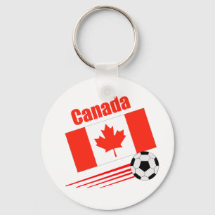 Canadian Soccer Team Key Ring