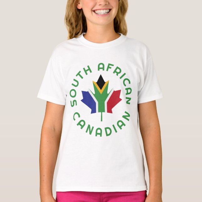 Canadian South African  T-Shirt (Front)