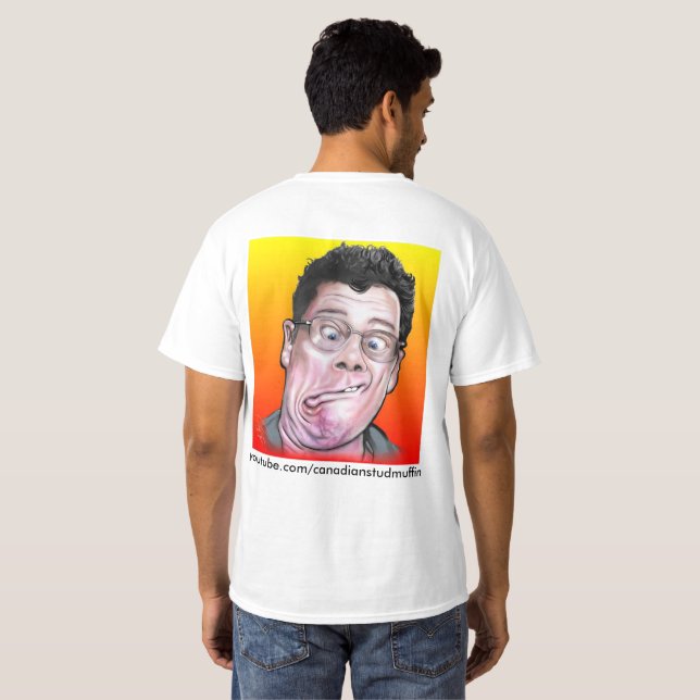 Canadian Studmuffin T Shirt (Back Full)