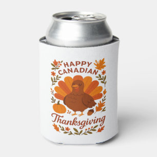 Canadian Thanksgiving Autumn Celebration Classic T Can Cooler
