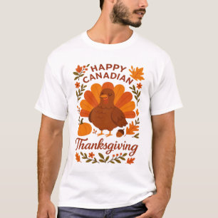 Canadian Thanksgiving Autumn Celebration Classic T T-Shirt