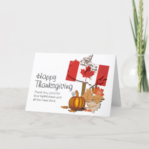 CANADIAN THANKSGIVING HOLIDAY CARD