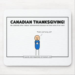 canadian thanksgiving mouse mat