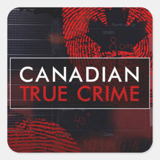 Canadian True Crime stickers
