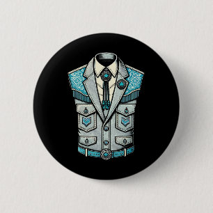 Canadian Tuxedo Denim Tuxedo Canada Maple Leaf Den 6 Cm Round Badge
