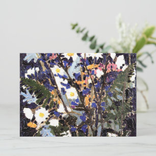 Canadian Wildflowers by Tom Thomson, Card