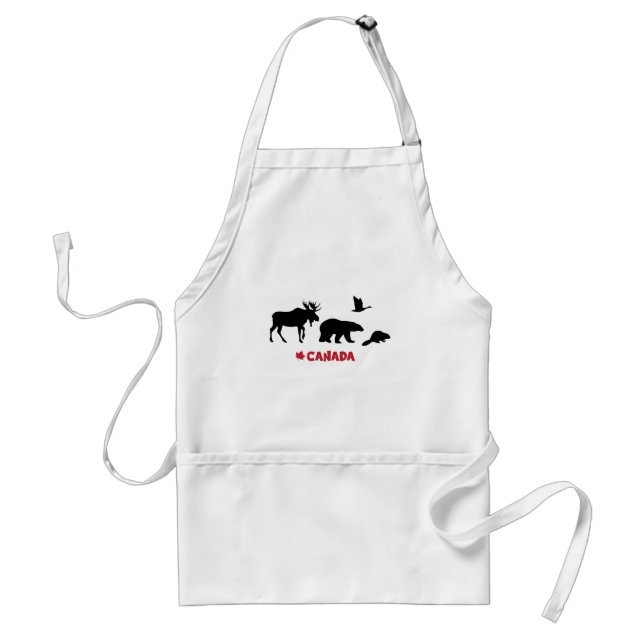 Canadian Wildlife Standard Apron (Front)