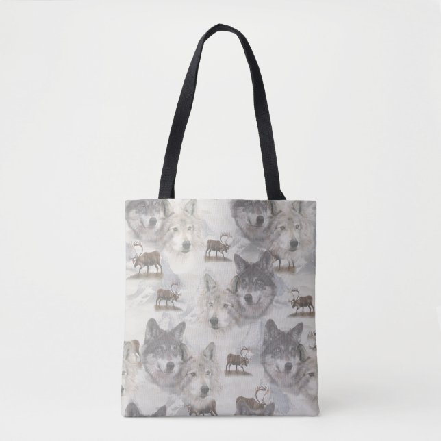 Canadian Wildlife Tote Bag (Front)