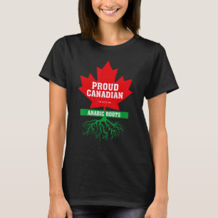 Canadian with Arabic roots Canadian Citizenship Ce T-Shirt