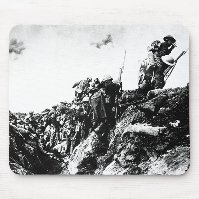 Canadians Forward! Mouse Mat (Front)