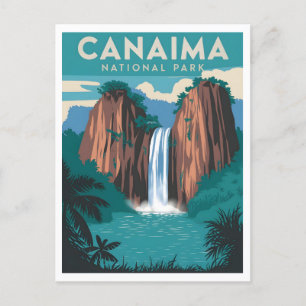 Canaima National Park Vintage Postcard