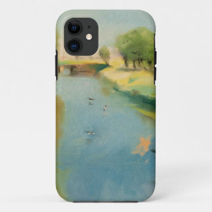 Canal, 1897 (pastel on canvas) iPhone 11 case