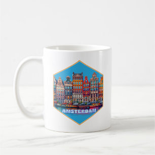 Canal Amsterdam Netherland Europe Coffee Mug