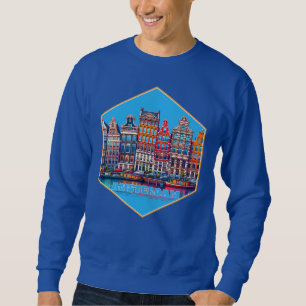 Canal Amsterdam Netherland Europe Sweatshirt