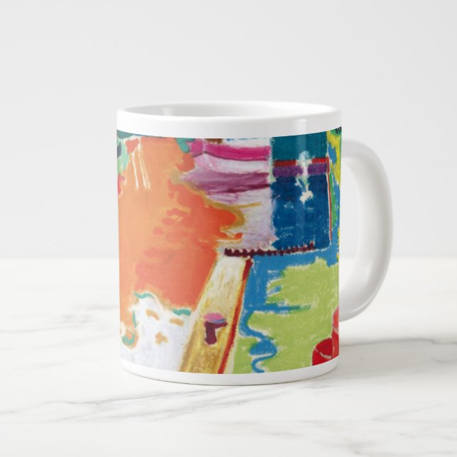 Canal at Dundas Large Coffee Mug (Front Right)