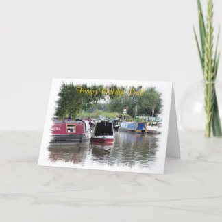 CANAL BOATS CARD