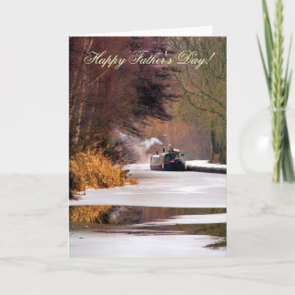 CANAL BOATS CARD