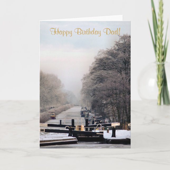 CANAL BOATS CARD (Front)