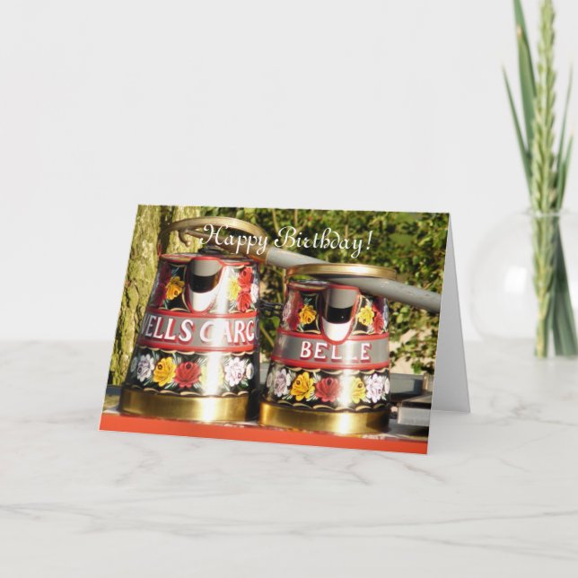 CANAL BOATS CARD (Front)