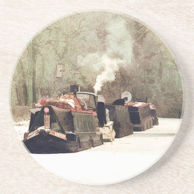 CANAL BOATS COASTER (Front)