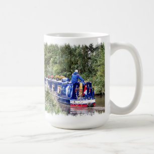 CANAL BOATS COFFEE MUG