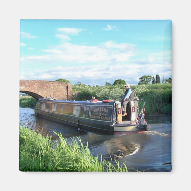 CANAL BOATS MAGNET (Front)