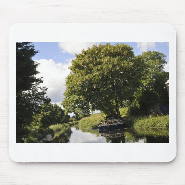 Canal Boats Mouse Mat (Front)