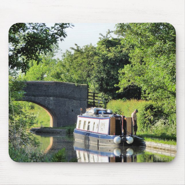 CANAL BOATS MOUSE MAT (Front)