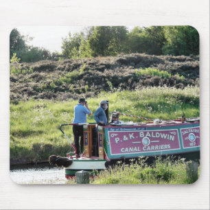 CANAL BOATS MOUSE MAT