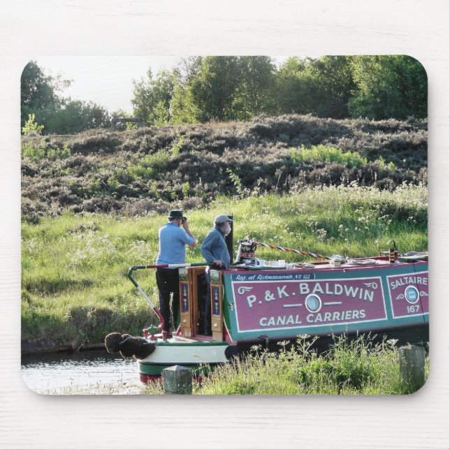 CANAL BOATS MOUSE MAT (Front)