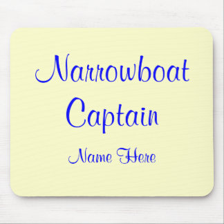 CANAL BOATS MOUSE MAT